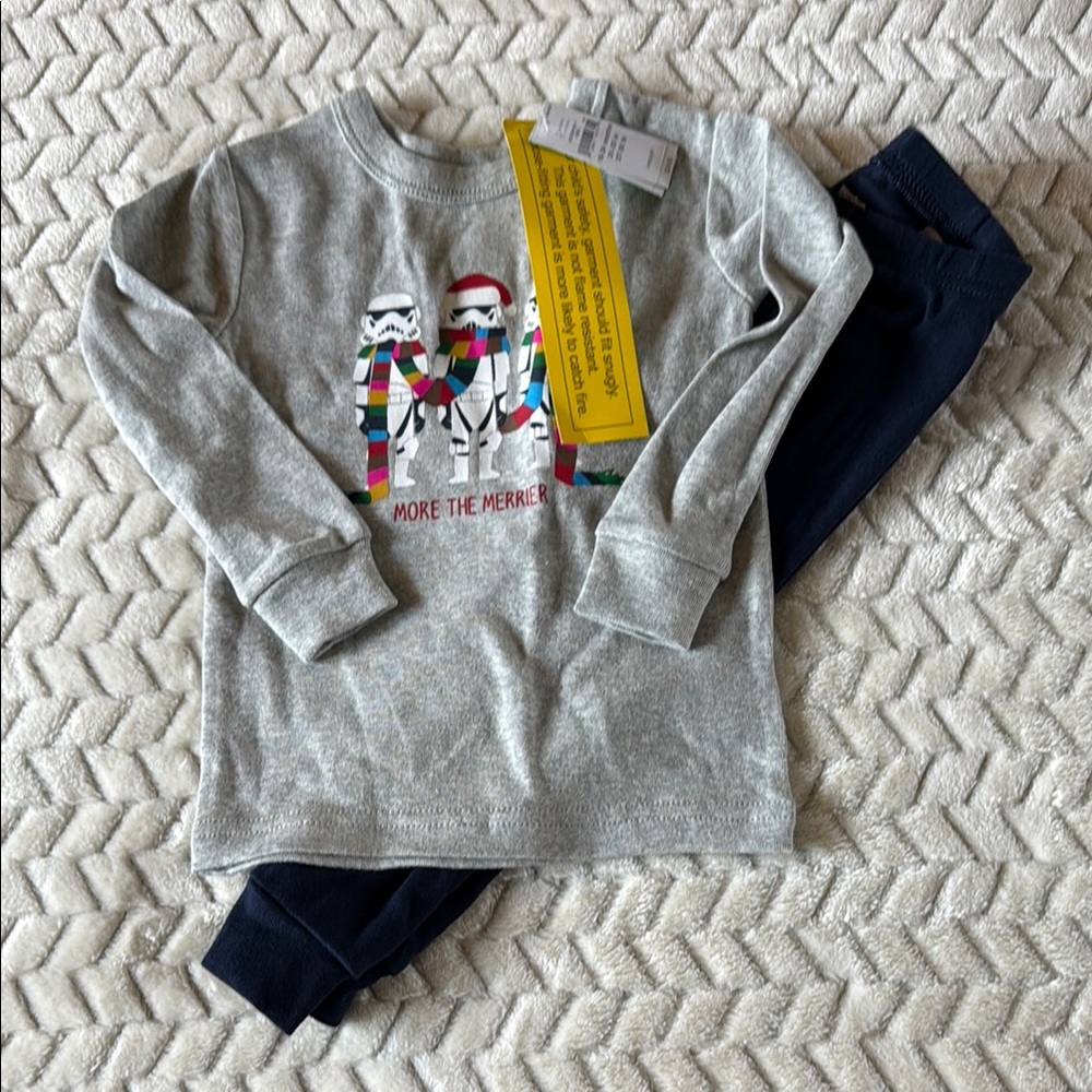 Toddler Baby Gap Star Wars Holiday Pajama Set